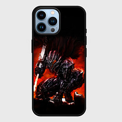 Чехол для iPhone 14 Pro Max ГАТС В ДОСПЕХАХ БЕРСЕРК, цвет: 3D-черный