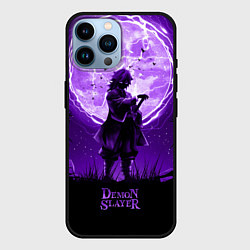 Чехол для iPhone 14 Pro Max КЛИНОК, РАССЕКАЮЩИЙ ДЕМОНОВ ГИЮ ТОМИОКА, цвет: 3D-черный