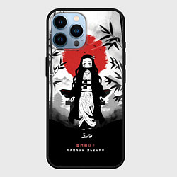 Чехол для iPhone 14 Pro Max KAMADO NEZUKO, цвет: 3D-черный