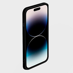 Чехол для iPhone 14 Pro Max Мощная бэха на трассе, цвет: 3D-черный — фото 2