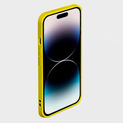 Чехол для iPhone 14 Pro Max Американский спорткар 1970 года Camaro SS, цвет: 3D-желтый — фото 2