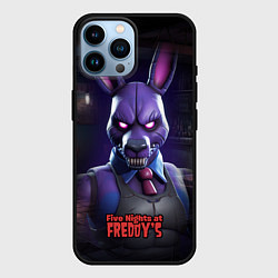 Чехол для iPhone 14 Pro Max Bonnie FNAF, цвет: 3D-черный