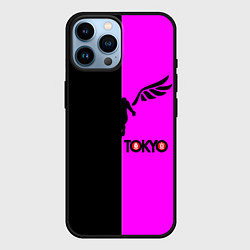 Чехол для iPhone 14 Pro Max Токийские мстители черно-розовый, цвет: 3D-черный