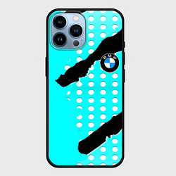 Чехол для iPhone 14 Pro Max BMW sport краски, цвет: 3D-черный