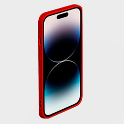 Чехол для iPhone 14 Pro Ducati Дукати Z, цвет: 3D-красный — фото 2