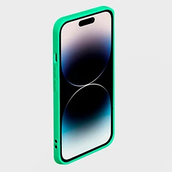 Чехол для iPhone 14 Pro НОВОГОДНЯЯ НОЧЬ 2022, цвет: 3D-мятный — фото 2