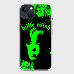 Чехол для iPhone 14 Billie eilish, цвет: 3D-белый