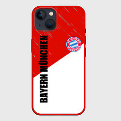 Чехол для iPhone 14 Бавария, цвет: 3D-красный