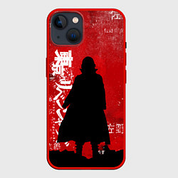 Чехол для iPhone 14 МАЙКИ САНО МАНДЗИРО БАГРОВЫЙ, цвет: 3D-красный