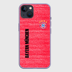 Чехол для iPhone 14 BAYERN MUNCHEN БАВАРИЯ football club, цвет: 3D-серый