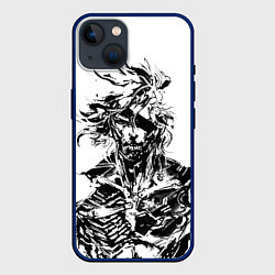 Чехол для iPhone 14 Metal Gear Rising: Revengeance, цвет: 3D-тёмно-синий