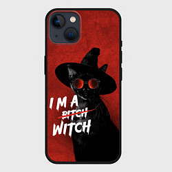 Чехол для iPhone 14 I am witch, цвет: 3D-черный