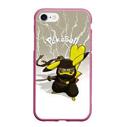 Чехол iPhone 7/8 матовый Pikachu