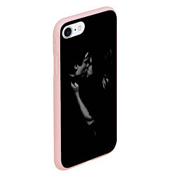 Чехол iPhone 7/8 матовый Vampire Love, цвет: 3D-светло-розовый — фото 2