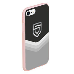 Чехол iPhone 7/8 матовый Penta Uniform, цвет: 3D-светло-розовый — фото 2