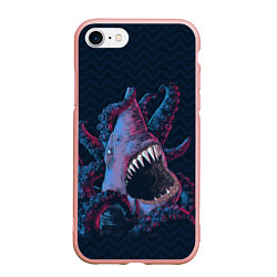 Чехол iPhone 7/8 матовый Underwater Fight