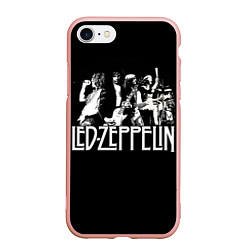 Чехол iPhone 7/8 матовый Led Zeppelin: Mono