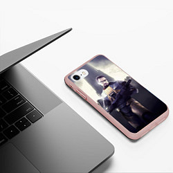 Чехол iPhone 7/8 матовый Gordon Army, цвет: 3D-светло-розовый — фото 2
