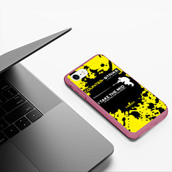 Чехол iPhone 7/8 матовый Counter-Strike: Go Mid, цвет: 3D-малиновый — фото 2