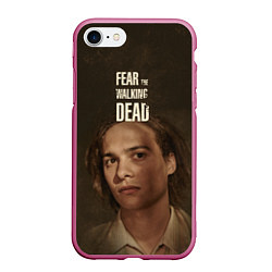 Чехол iPhone 7/8 матовый FtWD: Nick Clark, цвет: 3D-малиновый