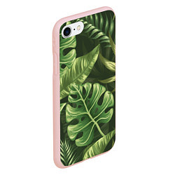 Чехол iPhone 7/8 матовый Доисторический лес, цвет: 3D-светло-розовый — фото 2