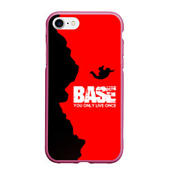 Чехол iPhone 7/8 матовый Base Jumping: B&R