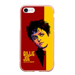 Чехол iPhone 7/8 матовый Green Day: Billy Joe, цвет: 3D-светло-розовый