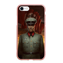 Чехол iPhone 7/8 матовый Wolfenstein: Wilhelm Strasse