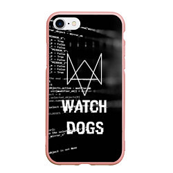 Чехол iPhone 7/8 матовый Watch Dogs: Hacker