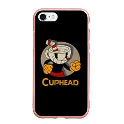 Чехол iPhone 7/8 матовый Cuphead: Mugman