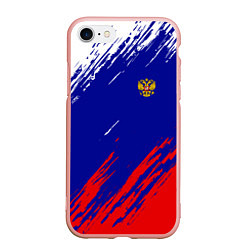 Чехол iPhone 7/8 матовый RUSSIA SPORT