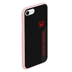 Чехол iPhone 7/8 матовый Honda: Sport Line, цвет: 3D-светло-розовый — фото 2