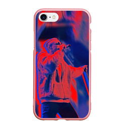 Чехол iPhone 7/8 матовый T-Fest: Neon Style, цвет: 3D-баблгам
