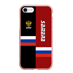 Чехол iPhone 7/8 матовый Samara, Russia
