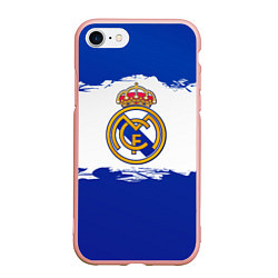 Чехол iPhone 7/8 матовый Real Madrid FC