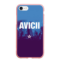 Чехол iPhone 7/8 матовый Avicii Star, цвет: 3D-баблгам