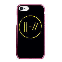 Чехол iPhone 7/8 матовый Twenty One Pilots: Trench, цвет: 3D-малиновый