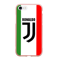 Чехол iPhone 7/8 матовый Ronaldo Juve Italy