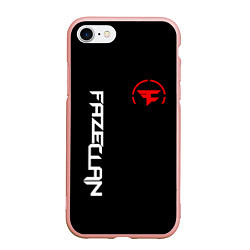 Чехол iPhone 7/8 матовый FaZe Clan: E-Sports, цвет: 3D-светло-розовый
