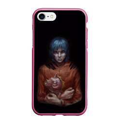 Чехол iPhone 7/8 матовый Sally Face: Despair, цвет: 3D-малиновый