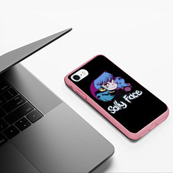 Чехол iPhone 7/8 матовый Sally Face: Dead Smile, цвет: 3D-баблгам — фото 2