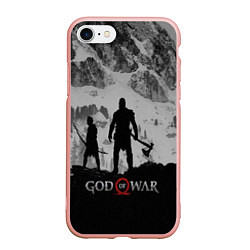 Чехол iPhone 7/8 матовый God of War: Grey Day