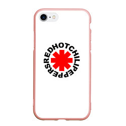 Чехол iPhone 7/8 матовый RED HOT CHILI PEPPERS