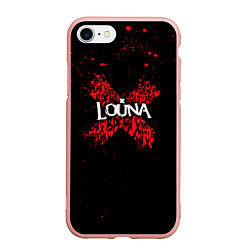 Чехол iPhone 7/8 матовый Louna, цвет: 3D-светло-розовый