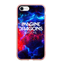 Чехол iPhone 7/8 матовый IMAGINE DRAGONS