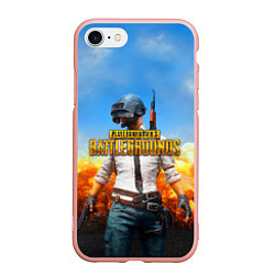 Чехол iPhone 7/8 матовый PUBG