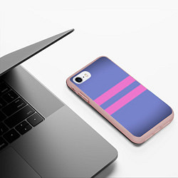 Чехол iPhone 7/8 матовый ФРИСК FRISK, цвет: 3D-светло-розовый — фото 2