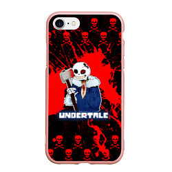 Чехол iPhone 7/8 матовый UNDERTALE