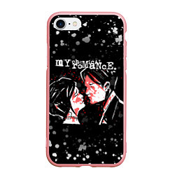 Чехол iPhone 7/8 матовый My Chemical Romance, цвет: 3D-баблгам