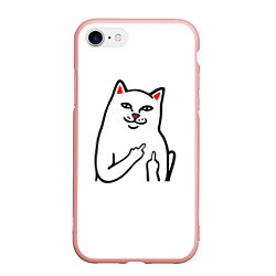 Чехол iPhone 7/8 матовый Meme Cat